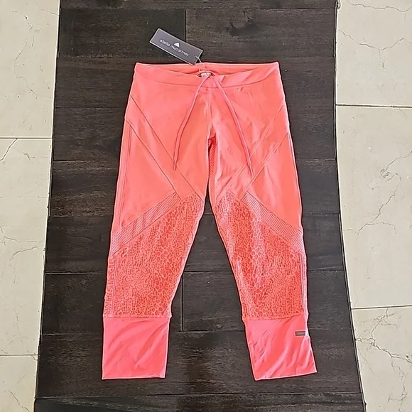 adidas by Stella McCartney Essentials 3/4 Starter Tights Capri Small NWT - Picture 2 of 12